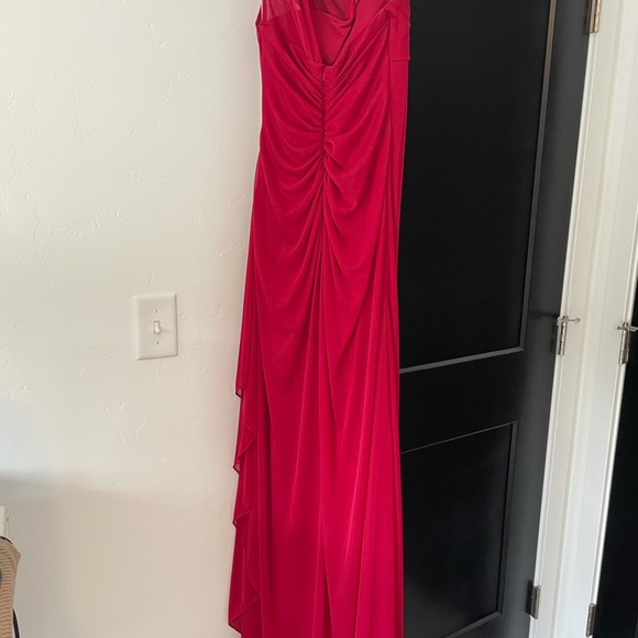 David’s Bridal One Shoulder Bridesmaid Dress - Picture 3 of 8